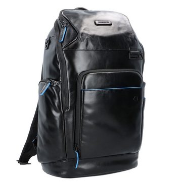 Piquadro Daypack Blue Square, Leder