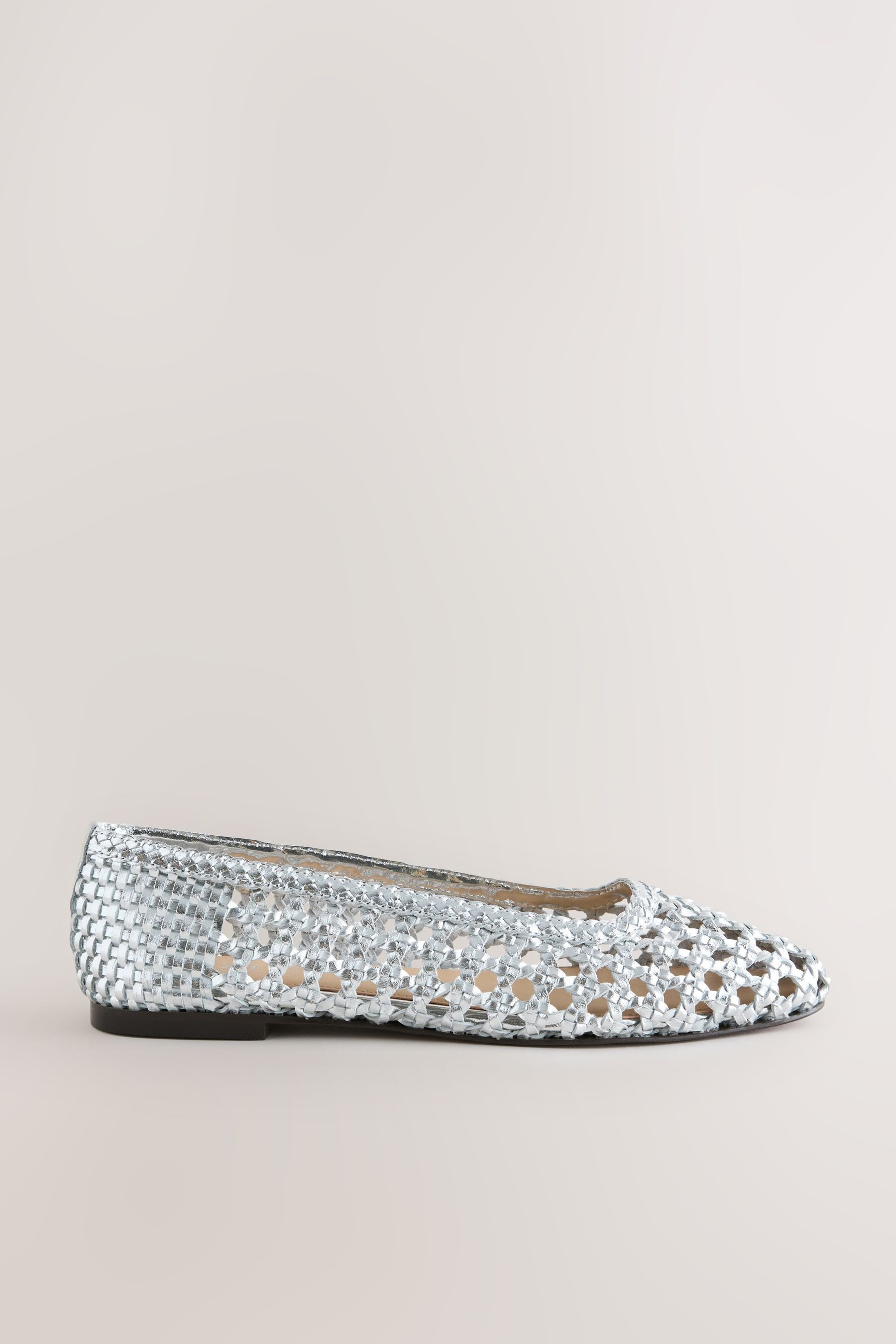 Next Forever Comfort® Schuhe aus geflochtenem Leder Ballerina (1-tlg)