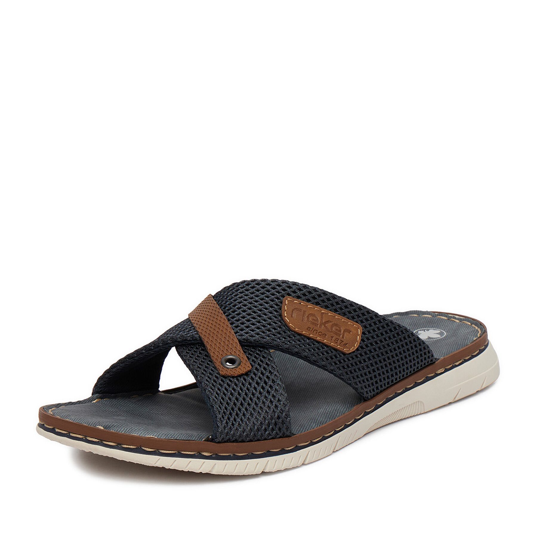 Rieker Rieker Herren-Flip-Flops, Marineblau, 21340-14 Badepantolette