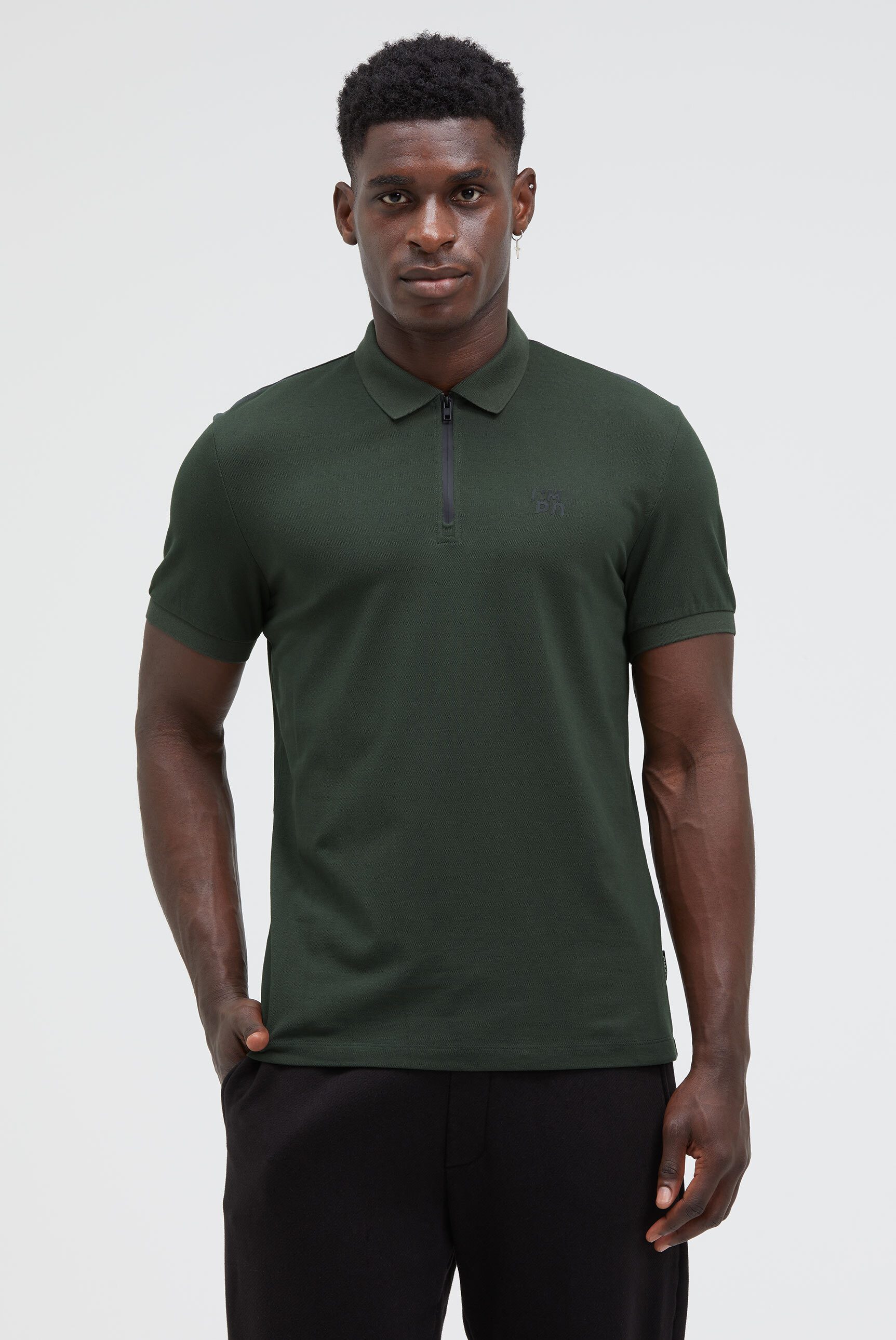 CMPD Poloshirt mit Baumwolle