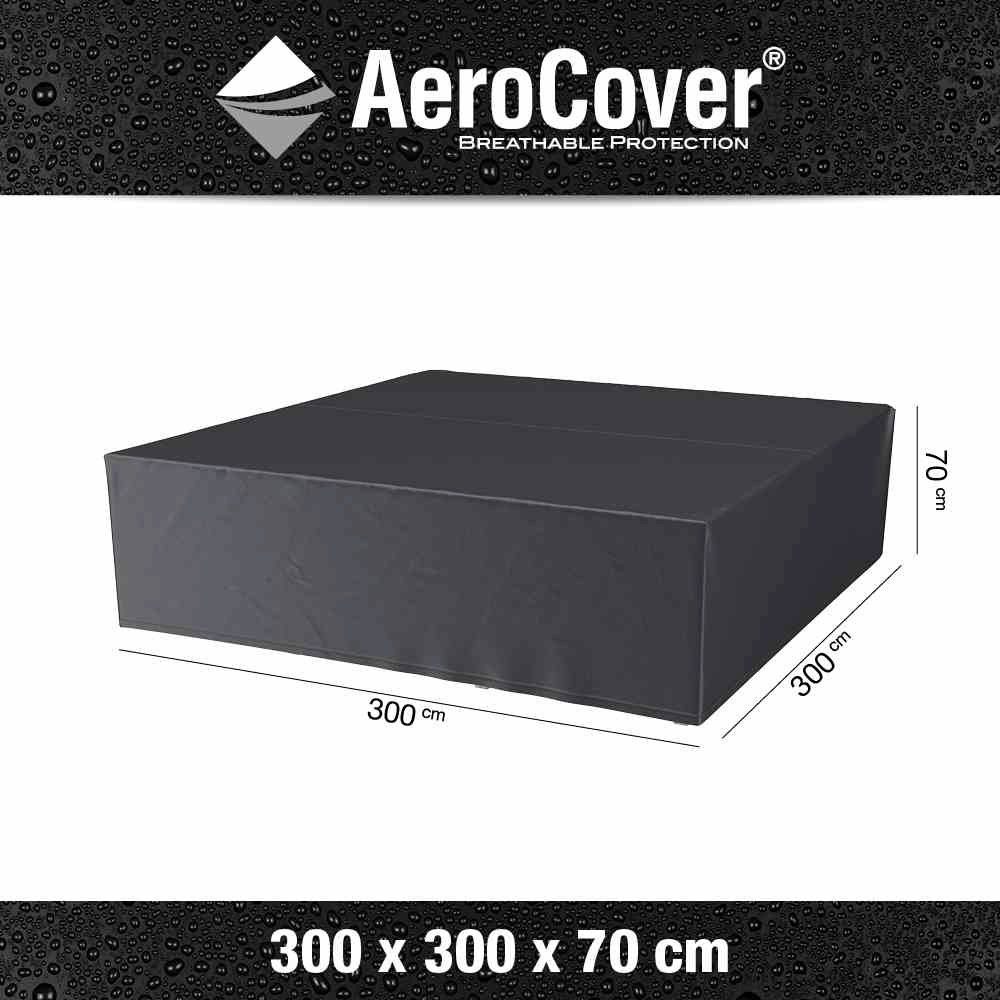 Aerocovers Gartenmöbel-Schutzhülle Loungesethülle 300x300x70 atmungsaktiv Loungesethülle 300x300x70 atmungsaktiv
