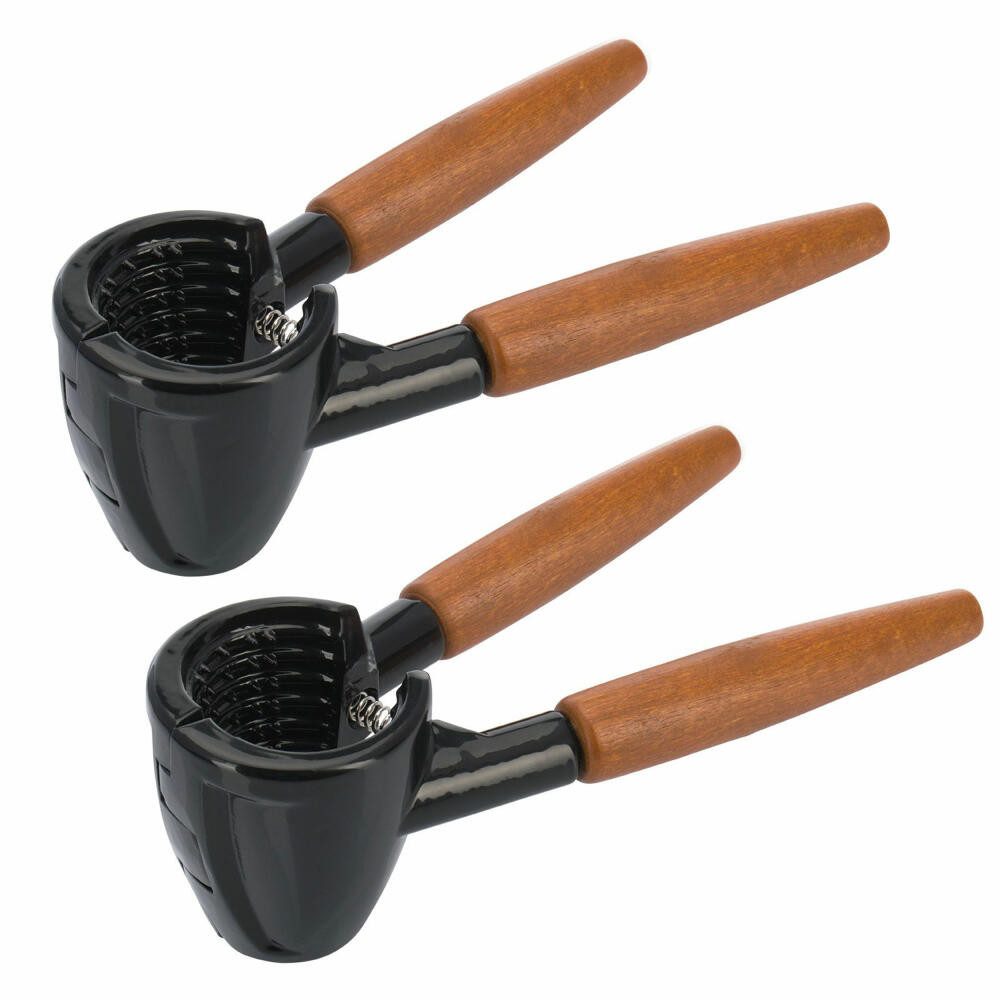 WESTMARK Nussknacker 2 Stück, 2 in 1 Sektzange, Aluminium, Sieger Nussprofi Deluxe, vielseitig, hochwertig, langlebig