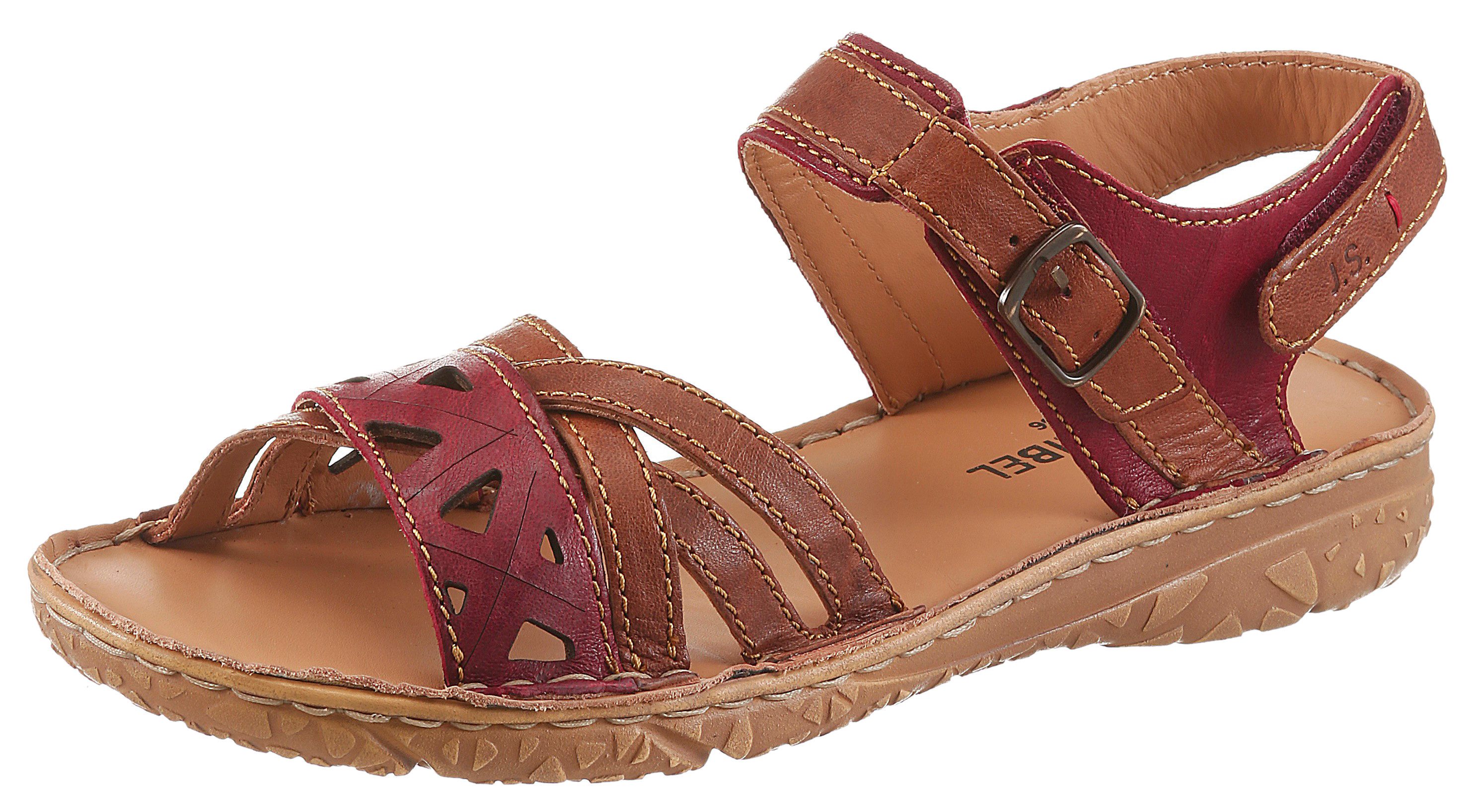 Josef Seibel Ivy 08 Sandale Klettschuh, Riemchensandale in Komfort-Schuhweite G (weit)