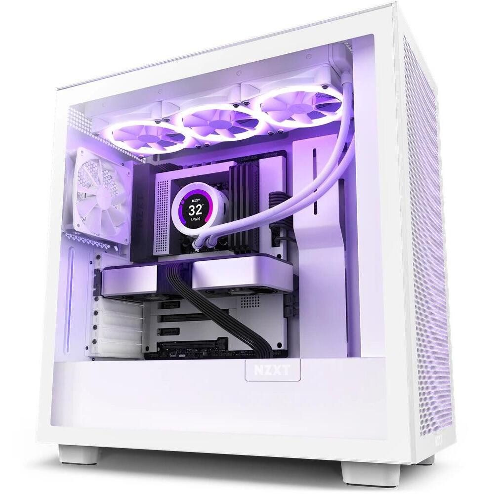 NZXT PC-Gehäuse H7 Flow Mid-Tower-Airflow-Gehäuse CM-H71FW-01