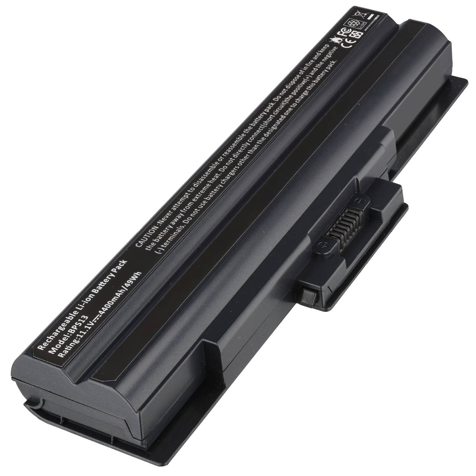 AccuCell Akku passend für Sony VGP-BPS21, VGP-BPS21A, PCG-81112M 4400mAh Akku 4400 mAh (11,1 V)