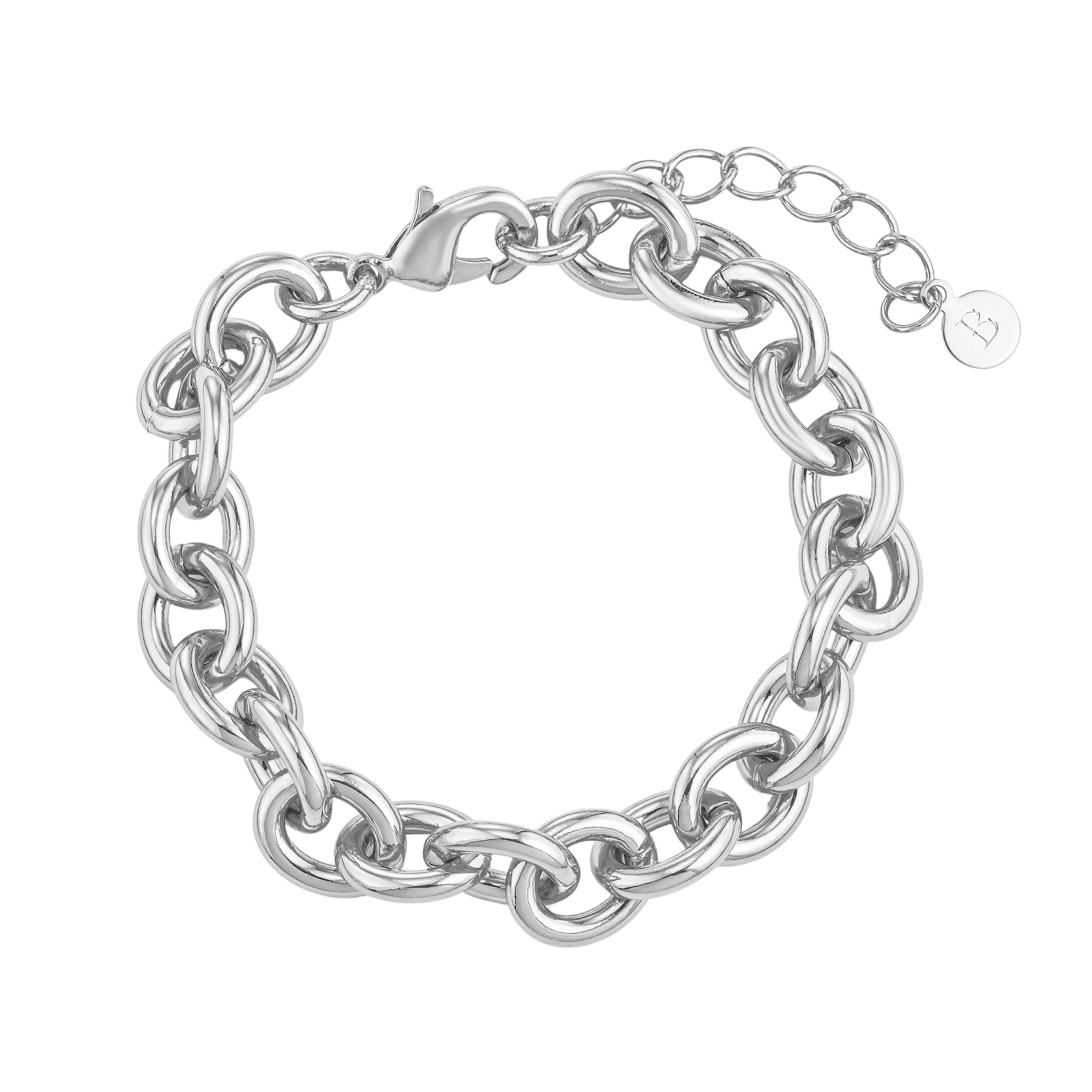 Brandlinger Gliederarmband Armband Brooklyn, massives "chunky" Statement Armband vergoldet