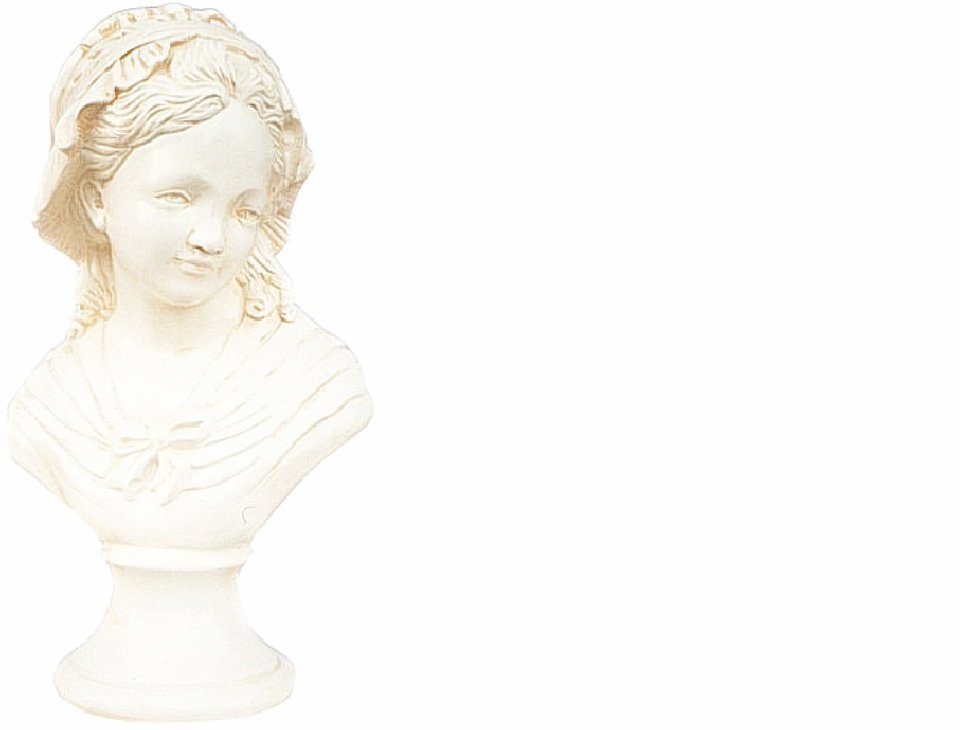 JVmoebel Skulptur - Mädchen im Statue Büste Löffel Skulpturen 2036 Design Deco Figur