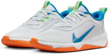 Nike NIKE OMNI MULTI-COURT (GS) WHITE/PHOTO BLUE-VAPOR GREEN Sneaker