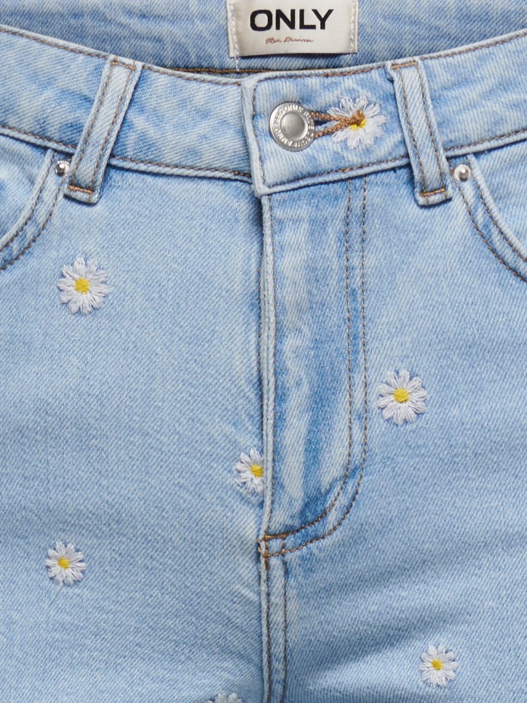 ONLY Jeansshorts ONLJOSEPHINE HW DAISY DNM SHORTS AZGNOOS Baumwollmischung, High Waist