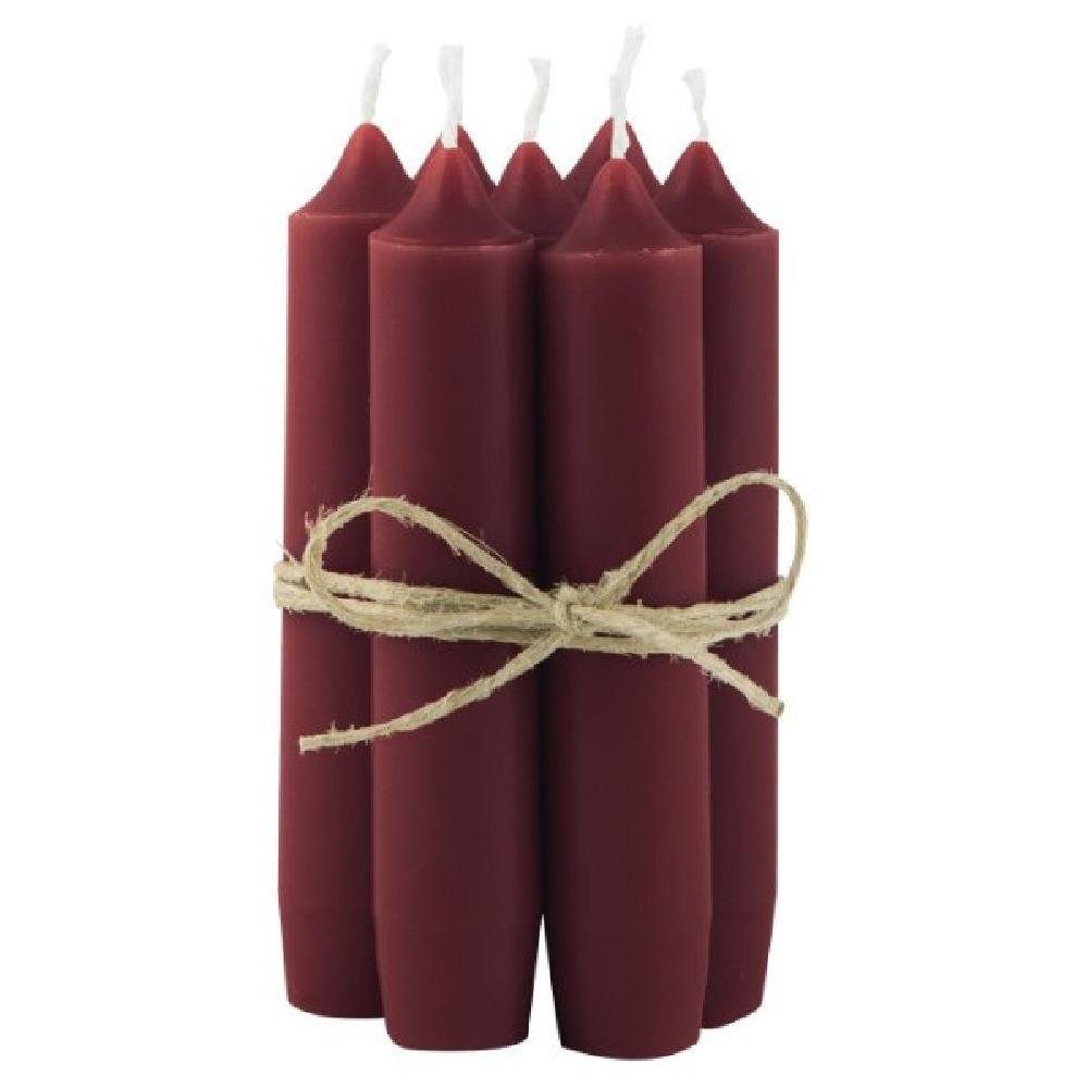 Ib Laursen Tafelkerze Ib Laursen kurze Stabkerze Rhododendron (1 Stück) günstig online kaufen