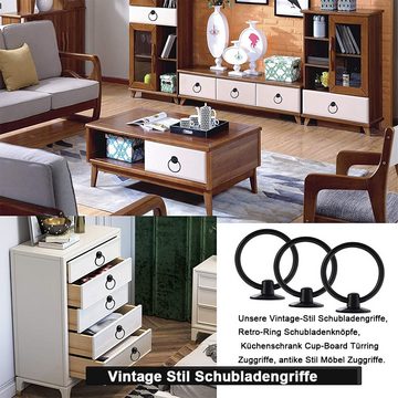 GelldG Griff 8 Stück Schrankknöpfe, Schrankgriffe Vintage Knauf für Schrank