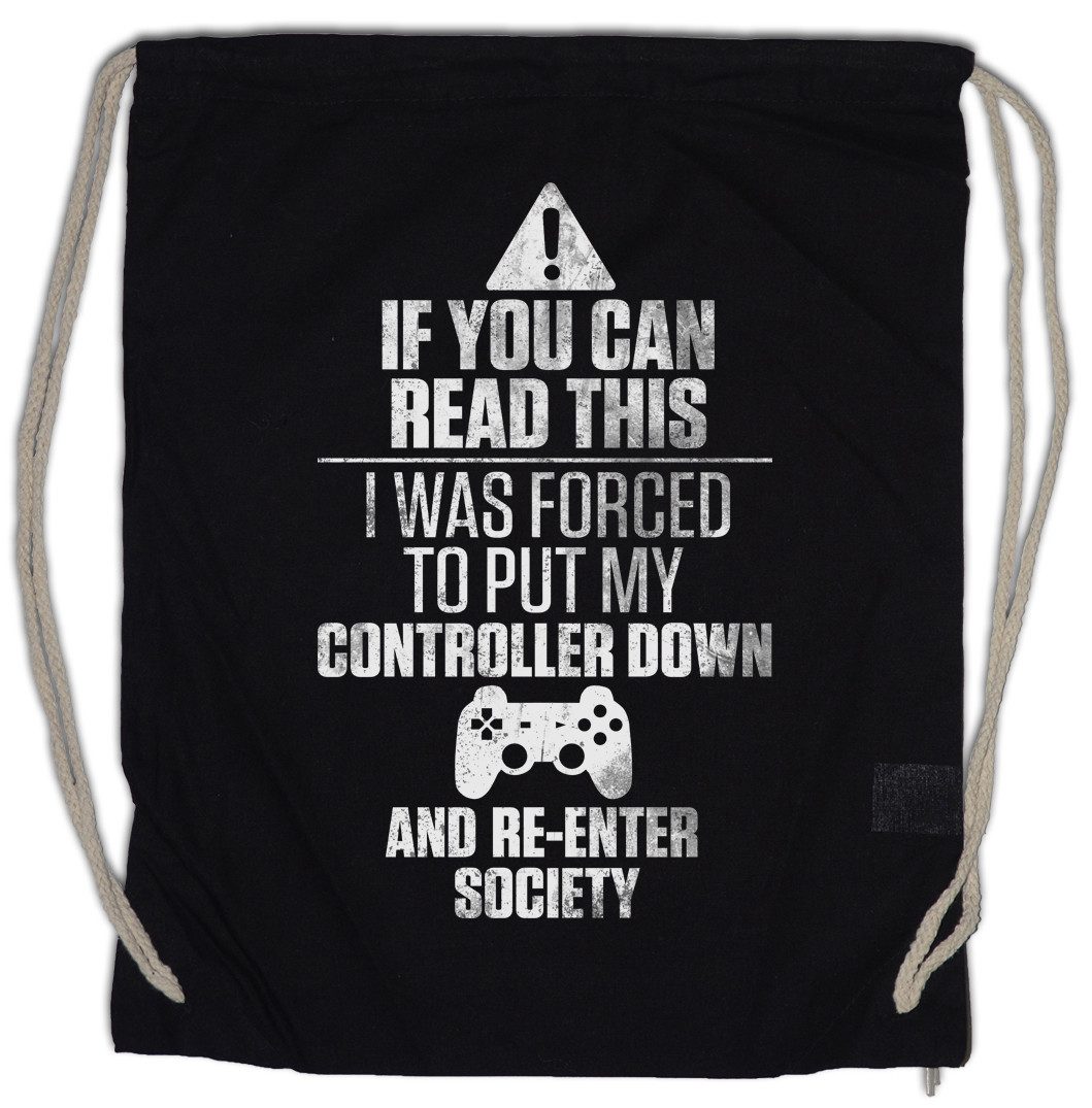 Turnbeutel If You Can Read This Turnbeutel Gamer Games Gaming Video PC Admin