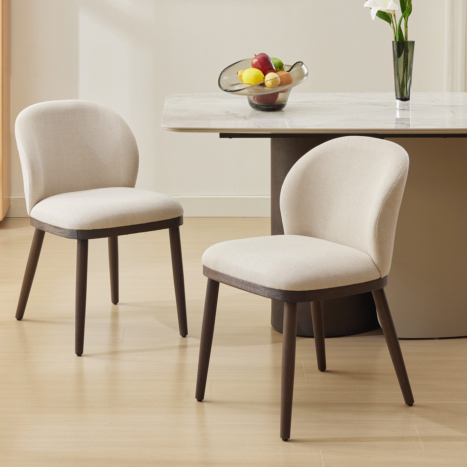 GarveeMore Esszimmerstuhl 2er-set,moderne gepolsterte Küchenstühle mit günstig online kaufen