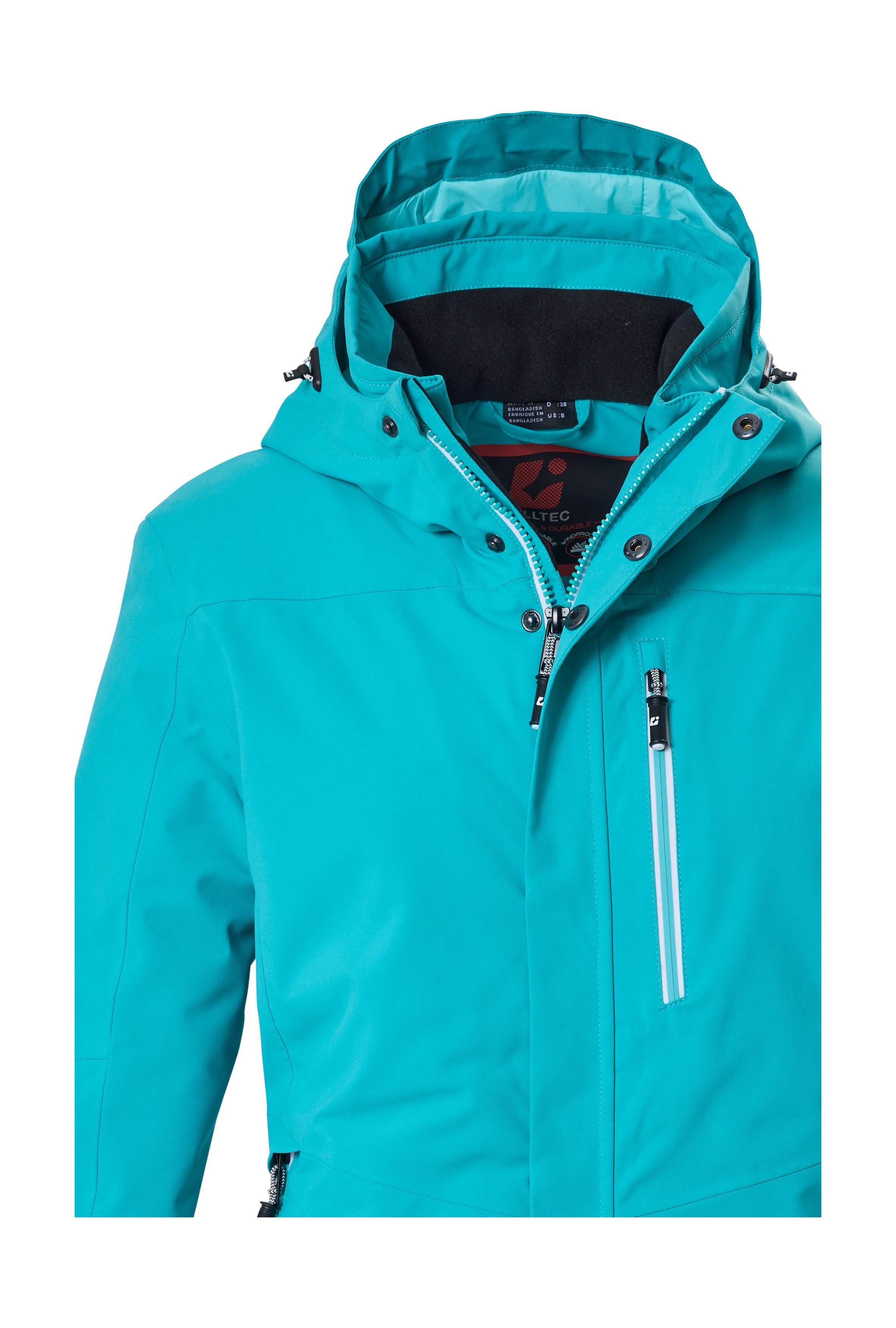 Killtec Skijacke KSW 228 WMN SKI JCKT Wind- und wasserdichte Skijacke mit regulierbarer Kapuze – Bild 3 von 5