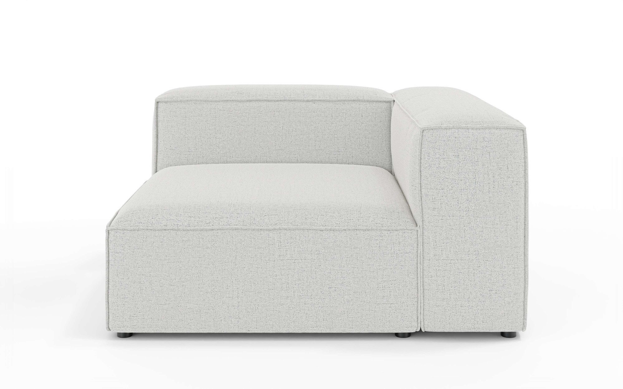 OTTO home Ottomane HAILY links/rechts bestellbar, Loungemöbel, Maße B/T/H: 130/130/72 cm, als Modul oder separat verwendbar, für individuelle Zusammenstellung