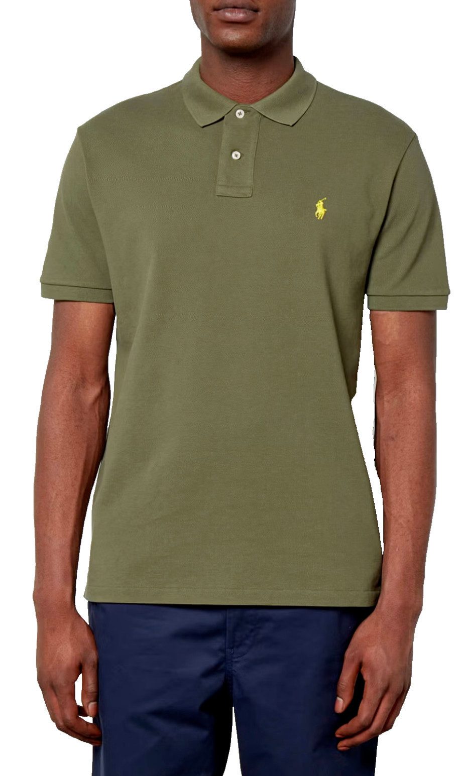 Polo Ralph Lauren Poloshirt Herren Polohemd Custom Slim Fit Pony Sofortige günstig online kaufen