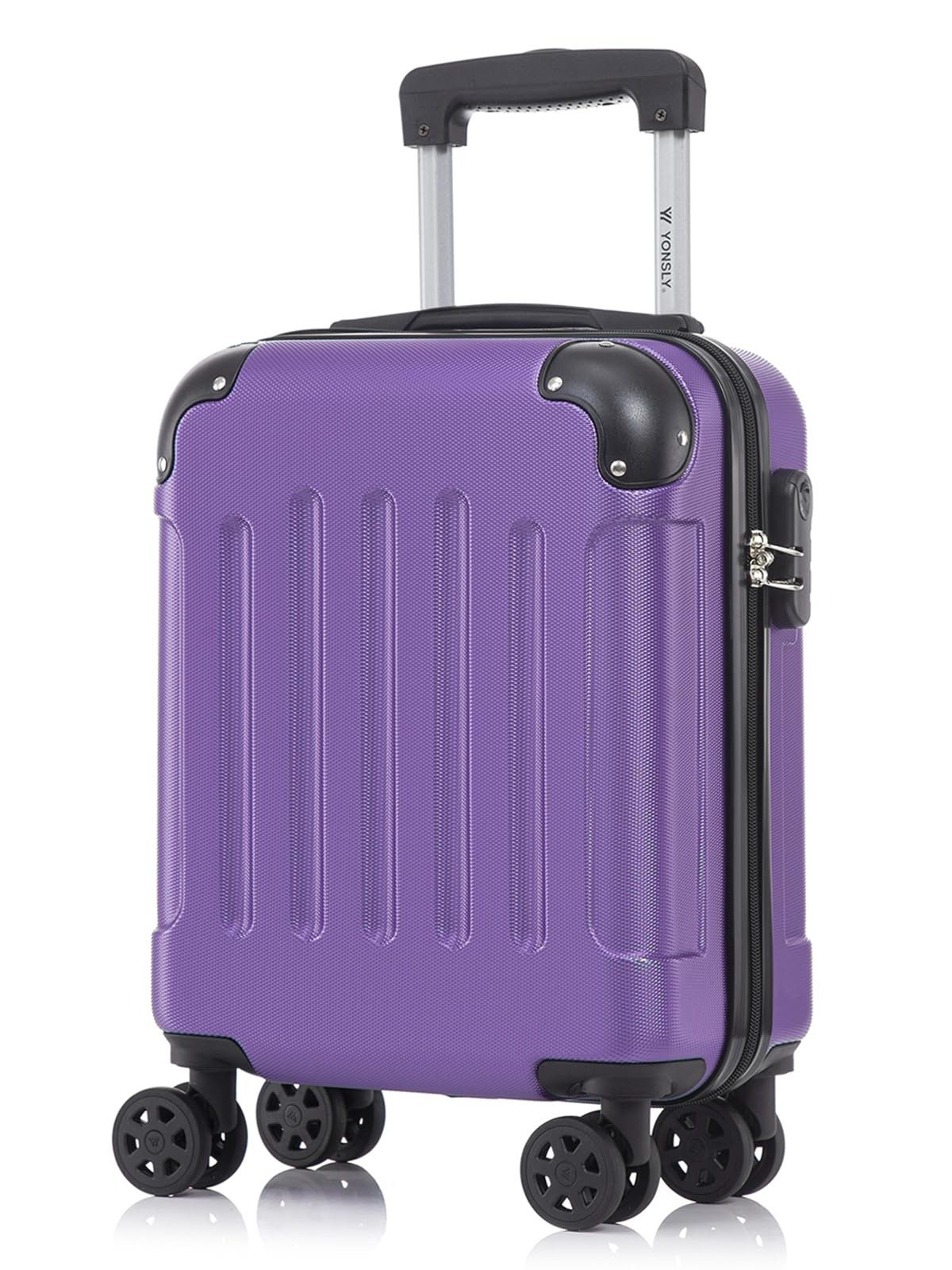 yonsly Hartschalen-Trolley Hartschalen-Koffer Trolley 360° Rollen, robuster günstig online kaufen