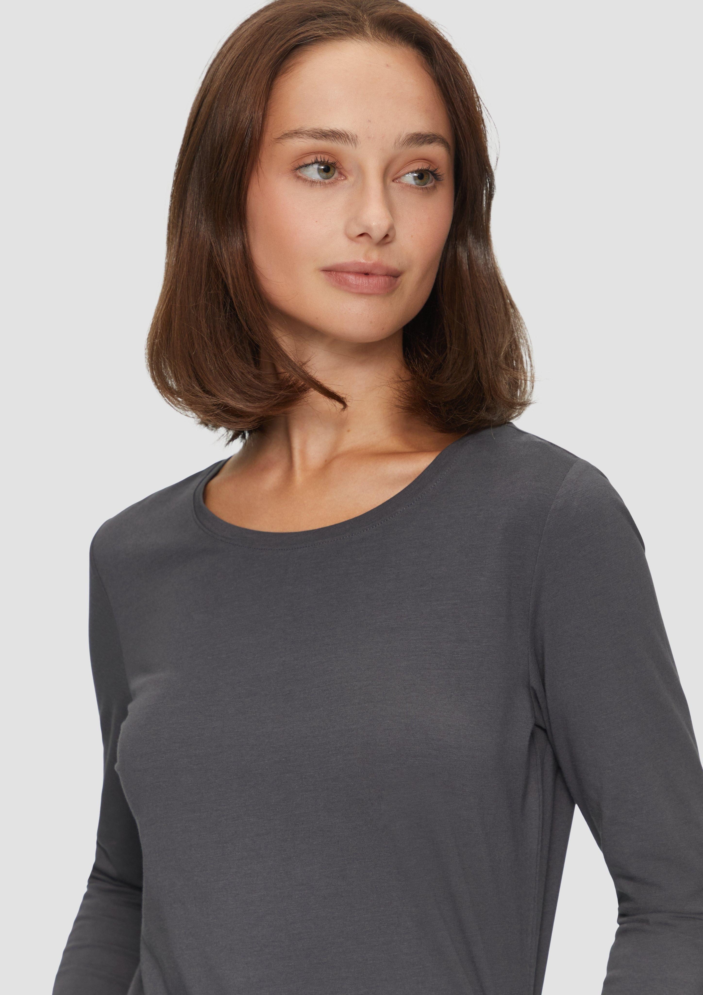 s.Oliver Langarmshirt Longsleeve im Slim Fit günstig online kaufen
