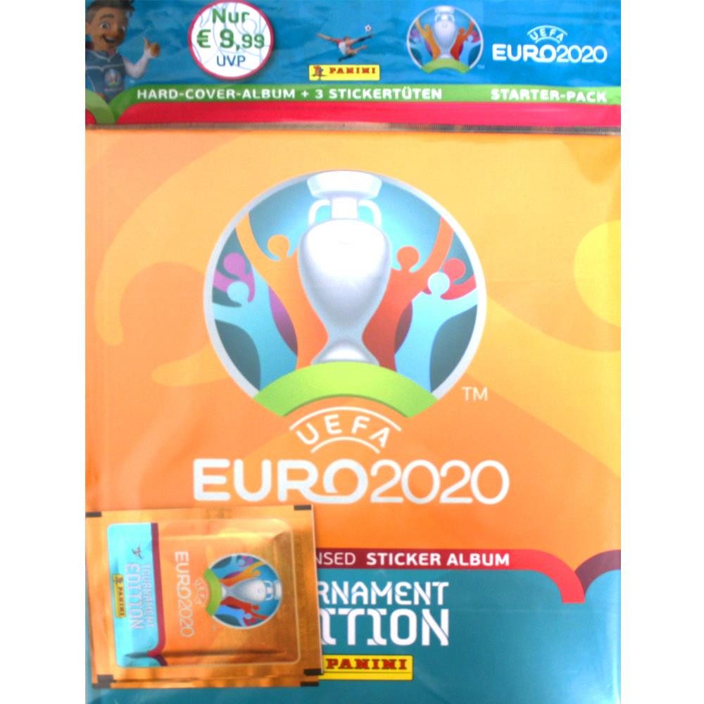Panini Bücher-Adventskalender Panini Euro 2020 Tournament 2021 - Sammelsticker - 1 Hardcover Starter