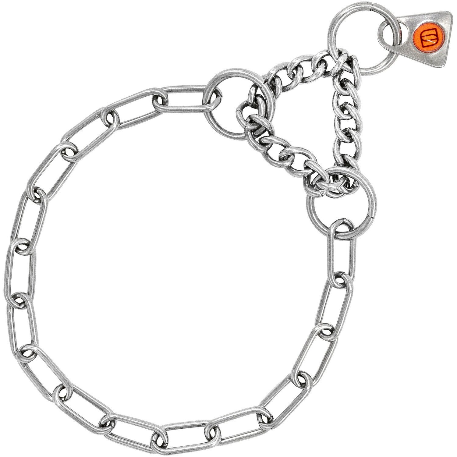 SPRENGER Hunde-Halsband Halskette mit Zugbegrenzung – lange Glieder