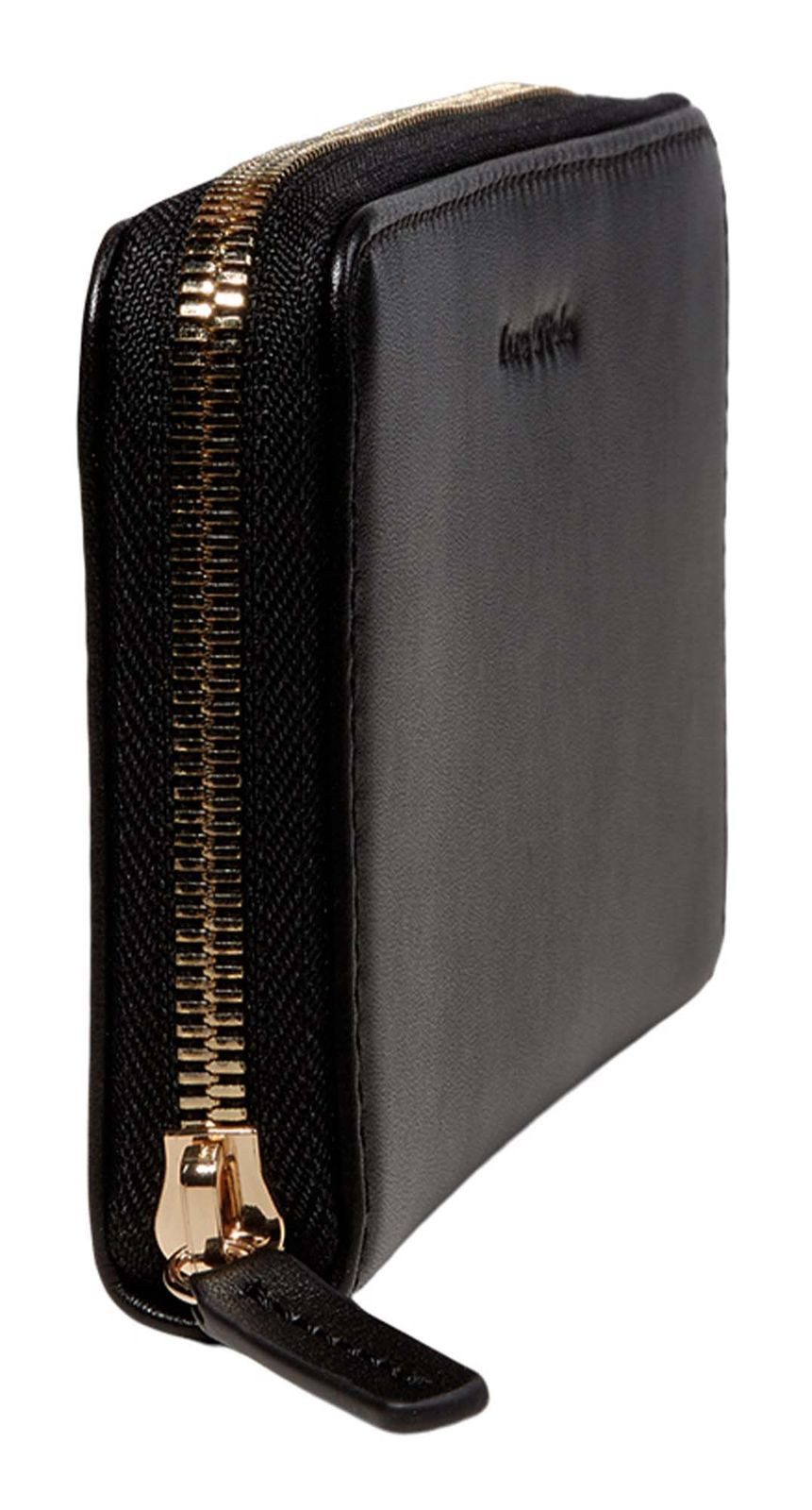 Marc O'Polo Geldbörse Zip Wallet, aus echtem Rindsleder mit RFID-Blocker Schutz