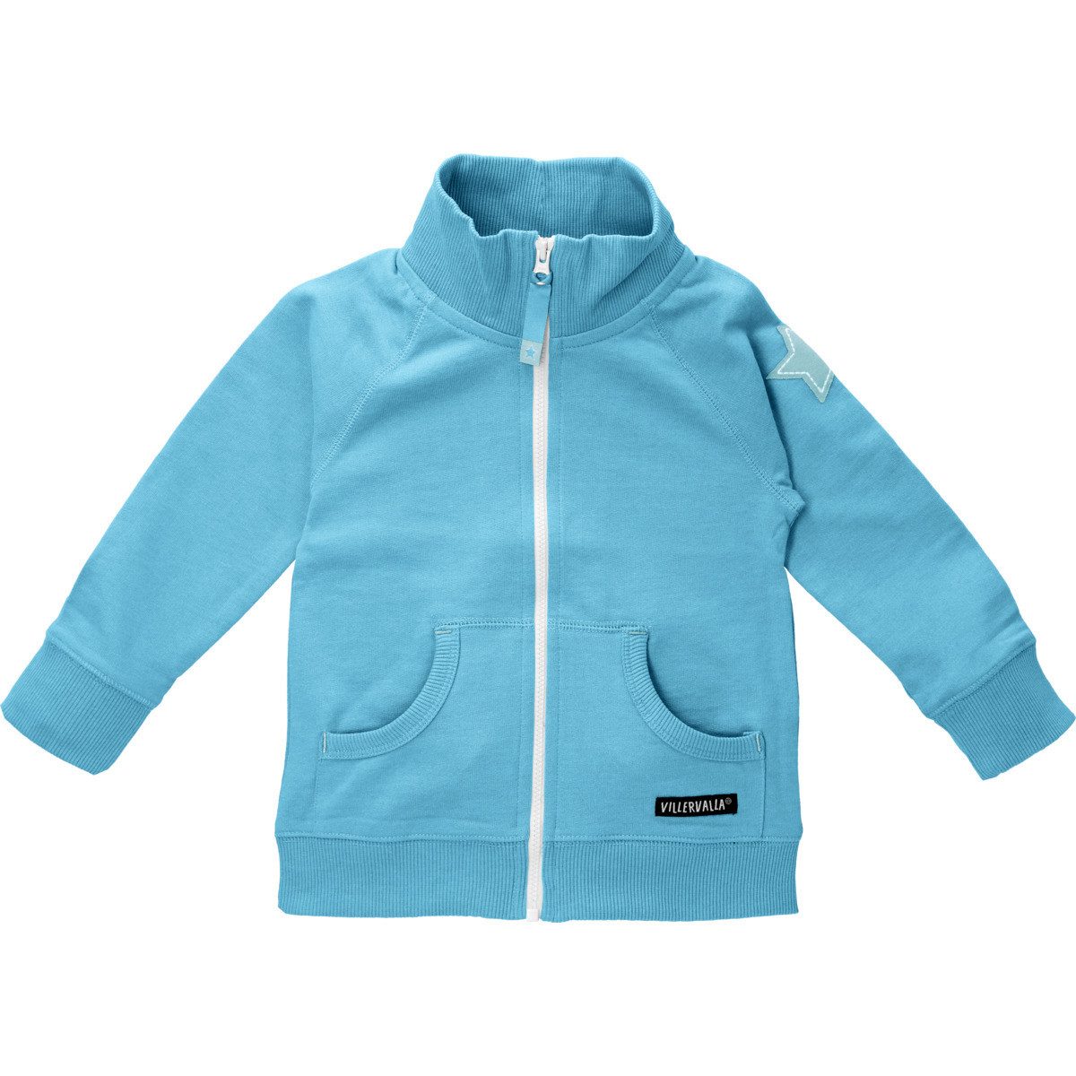 Villervalla Sweatjacke Stern Unisex Kinder Zip Hoodie, Kapuzenjacke, Trainingsjacken, Zip Pullover, Freizeitjacke