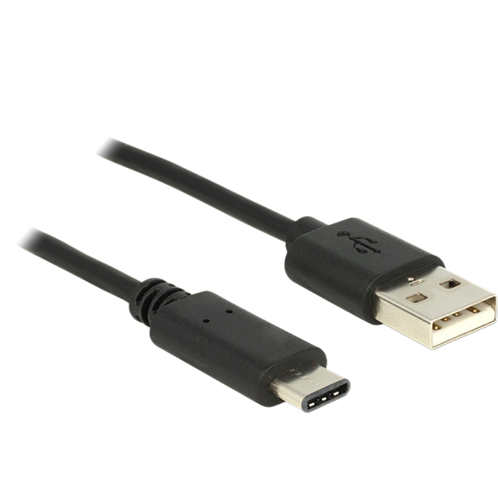 DeLOCK USB 2.0 Kabel, USB-A Stecker > USB-C Computer-Kabel