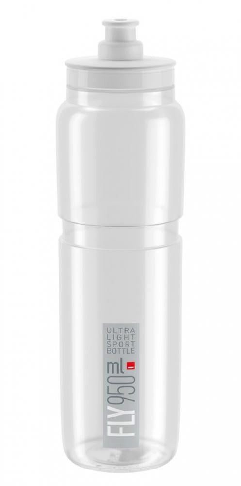 Elite Trinkflasche Elite Trinkflasche Fly 950 ml klar/grau