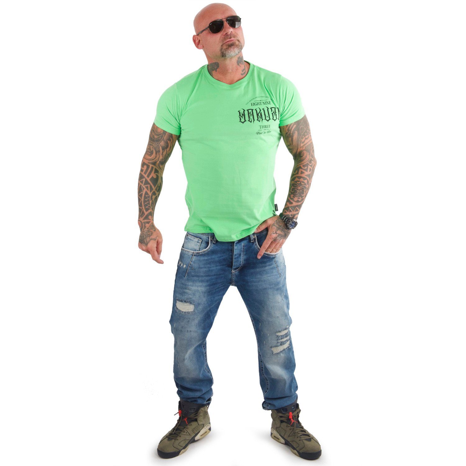 green T-Shirt Us Part YAKUZA Do jasmine