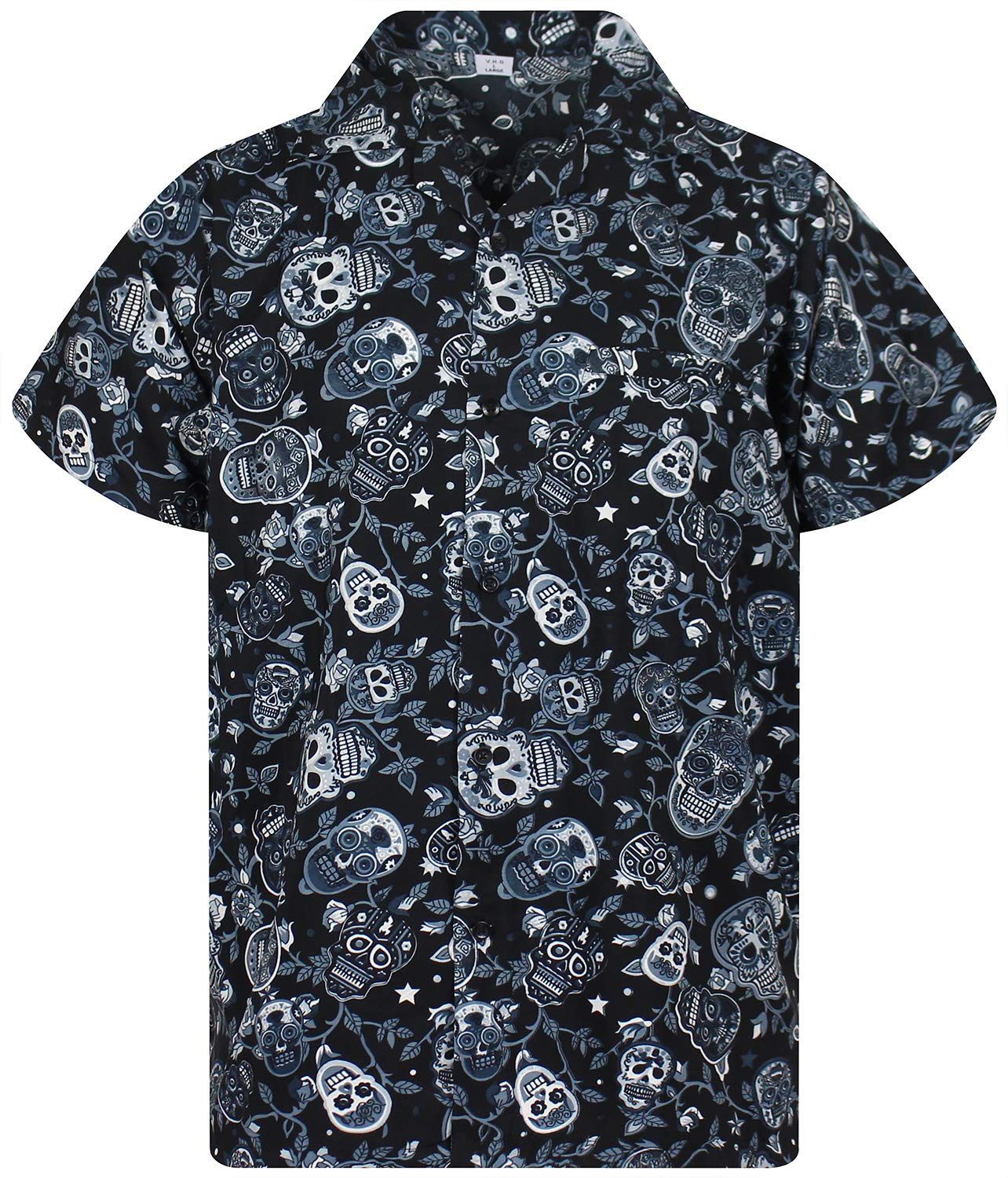King Kameha Hawaiihemd Skull Funky Hawaii-Hemd günstig online kaufen