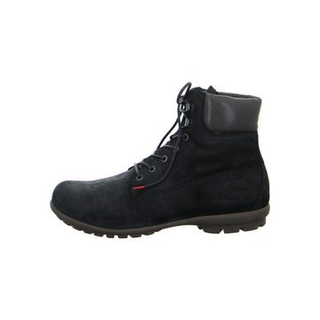 Think! Kong - Herren Schuhe Stiefel Schnürer Velours schwarz