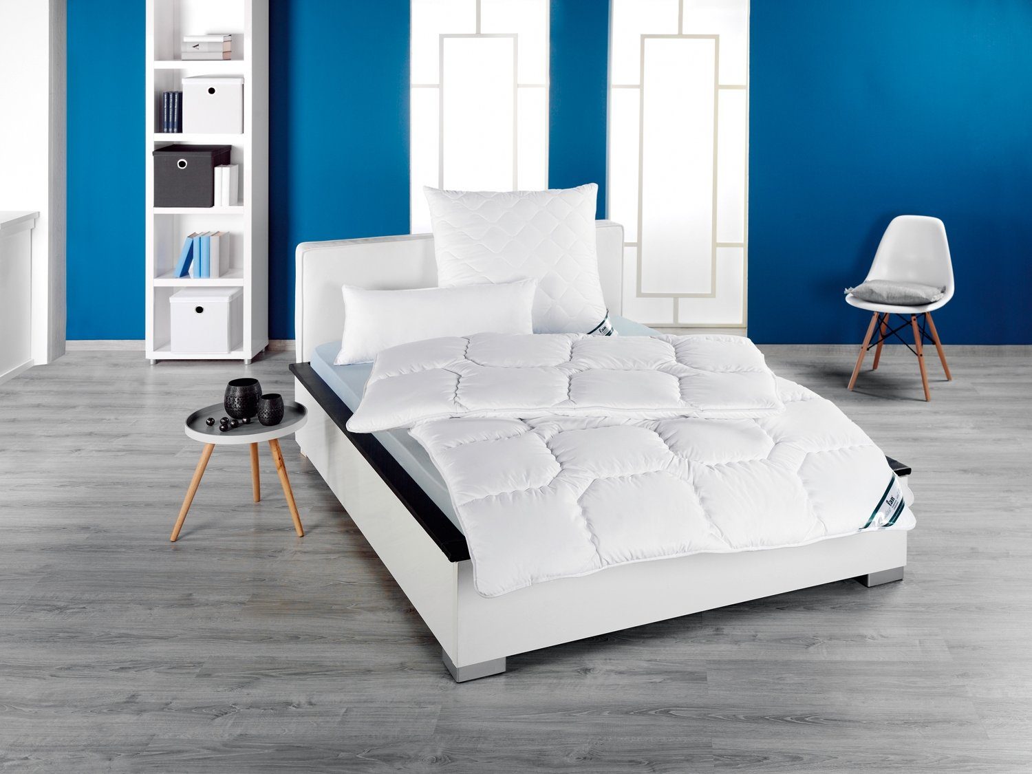 fan Microfaserbettdecke Duo-Steppbett KANSAS, 135 x 200 cm, Füllung: Markenhohlfaser, Bezug: Polyester, Made in Germany
