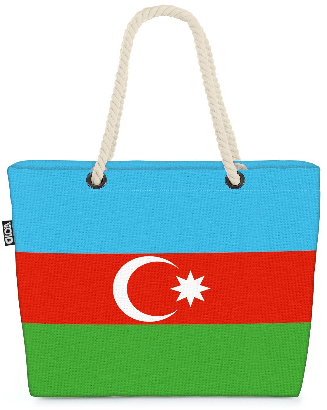 VOID Strandtasche EM Aserbaidschan Flagge (1-tlg), Fahne WM