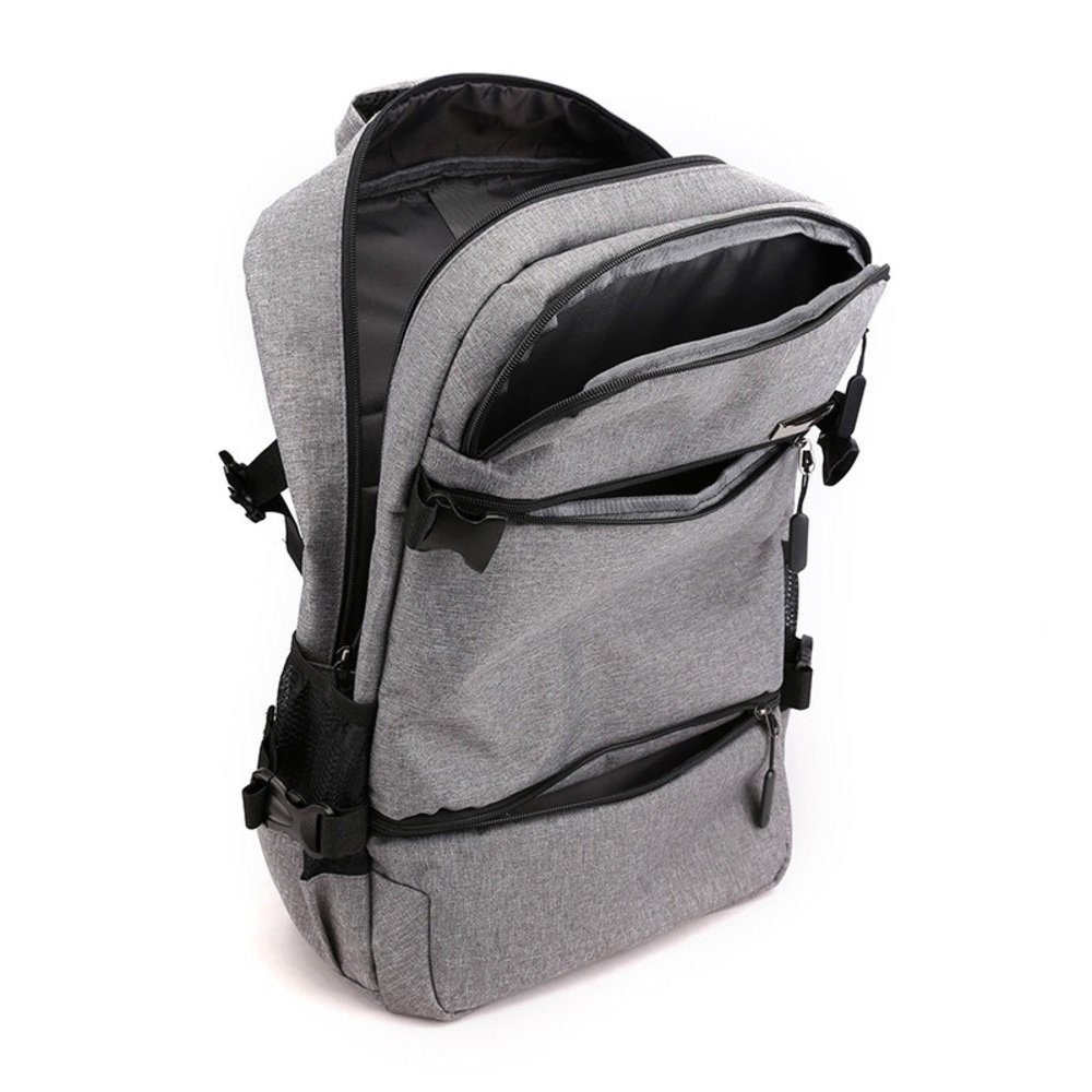 Tagesrucksack, Hochwertige Cityrucksack Freizeitrucksack, Eastpak, BAG Grau Reiserucksack, Verarbeitung Rucksack, PRESO