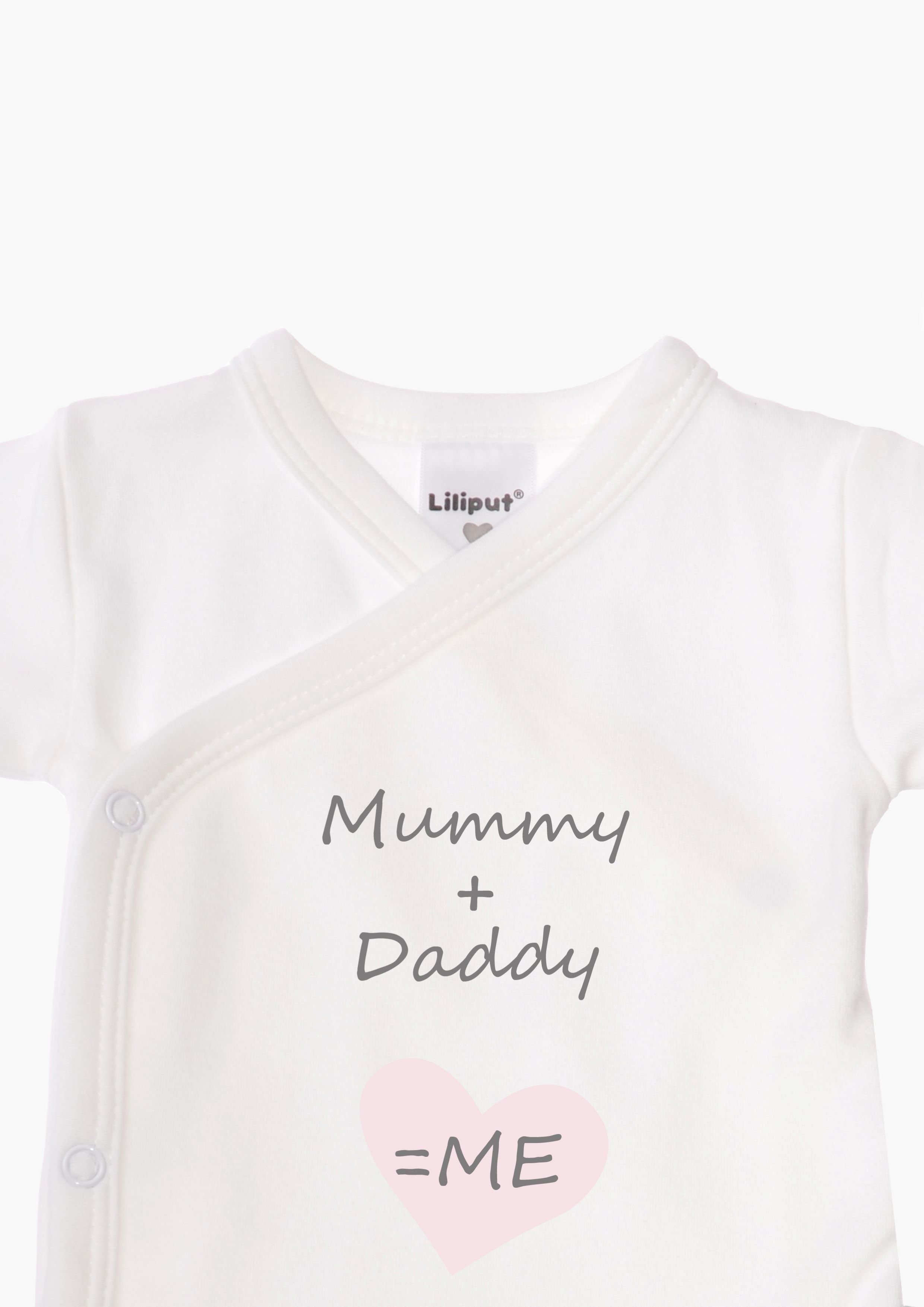 Mummy und Druckknopfleiste Body praktischer (2-tlg) mit Daddy Liliput 2er Pack im