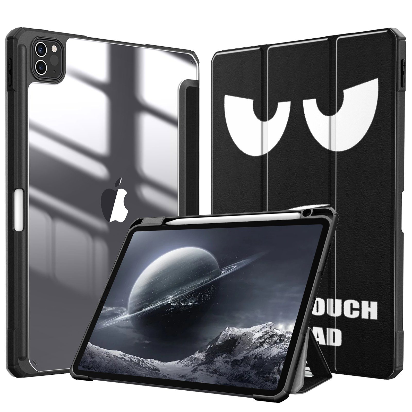 Fußball-Design Tablet Hülle Für IPad Pro 11" (2022-2018) - PU Leder Flip Case Mit Ständer, Stoßfest