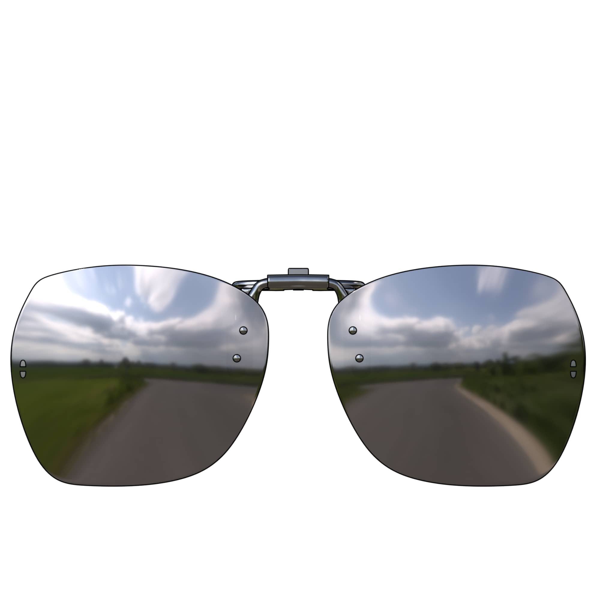 BEZLIT Eyewear Sonnenbrille Sonnen Brille Clip On Polarisierter Brillen Aufsatz Überbrille (1-St) im eleganten Look