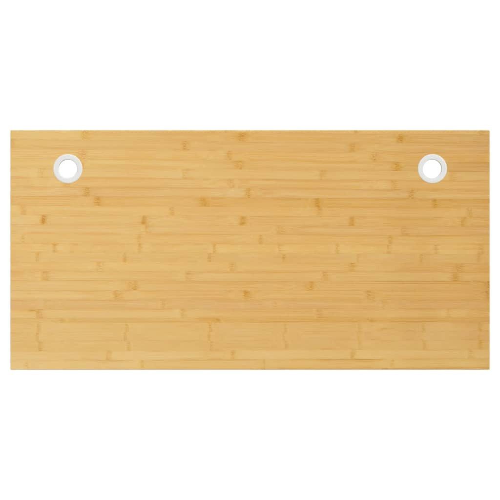 vidaXL Schreibtischplatte Schreibtischplatte 110x55x2,5 cm Bambus