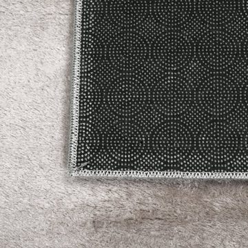 Teppich Elegant-klassischer Teppich im flauschig warmen Unidesign sand, Carpetia, rechteckig, Höhe: 18 mm