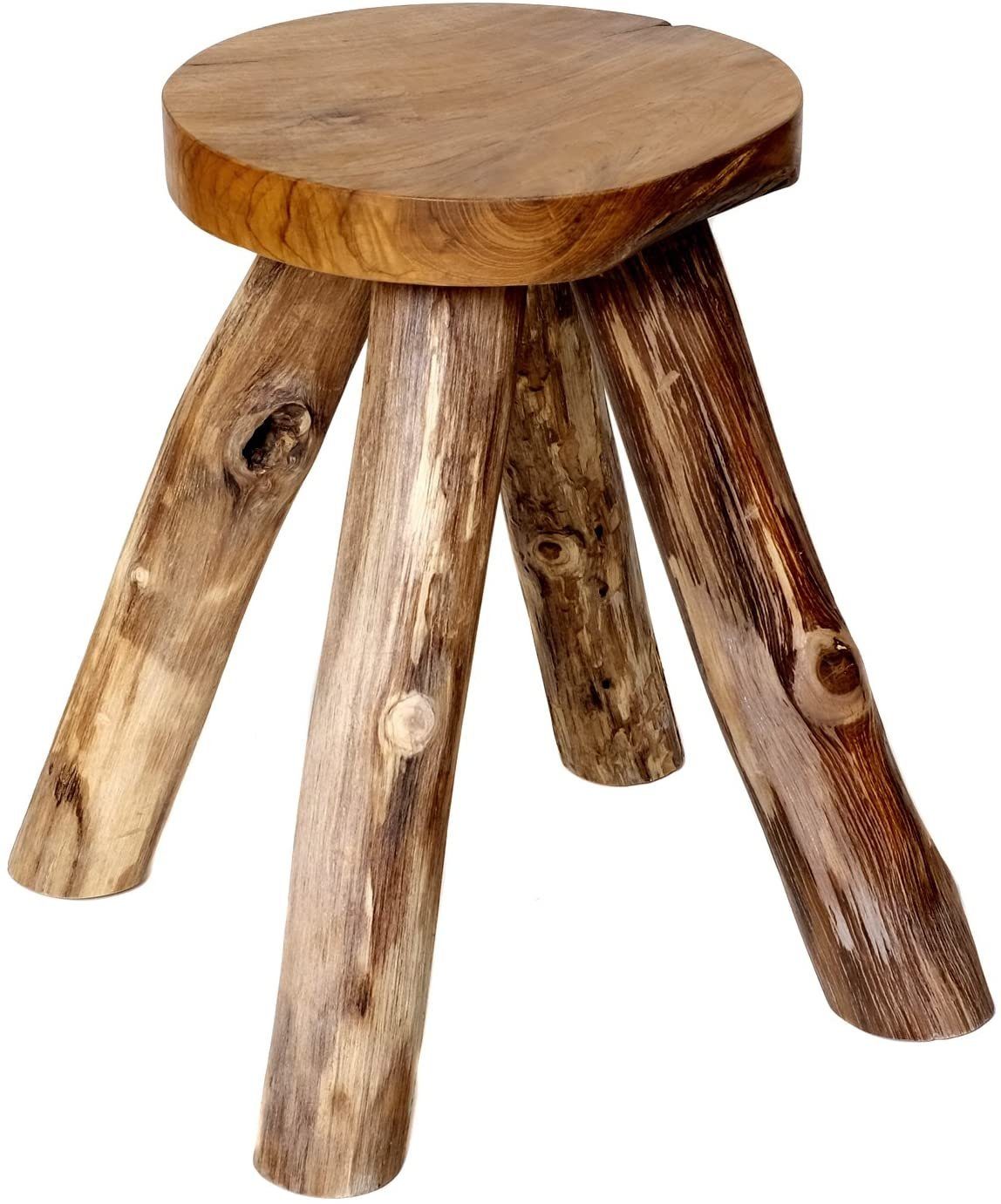 Brillibrum Hocker Teakholz Hocker Holzhocker Gartenstuhl Schemel. € 58,00