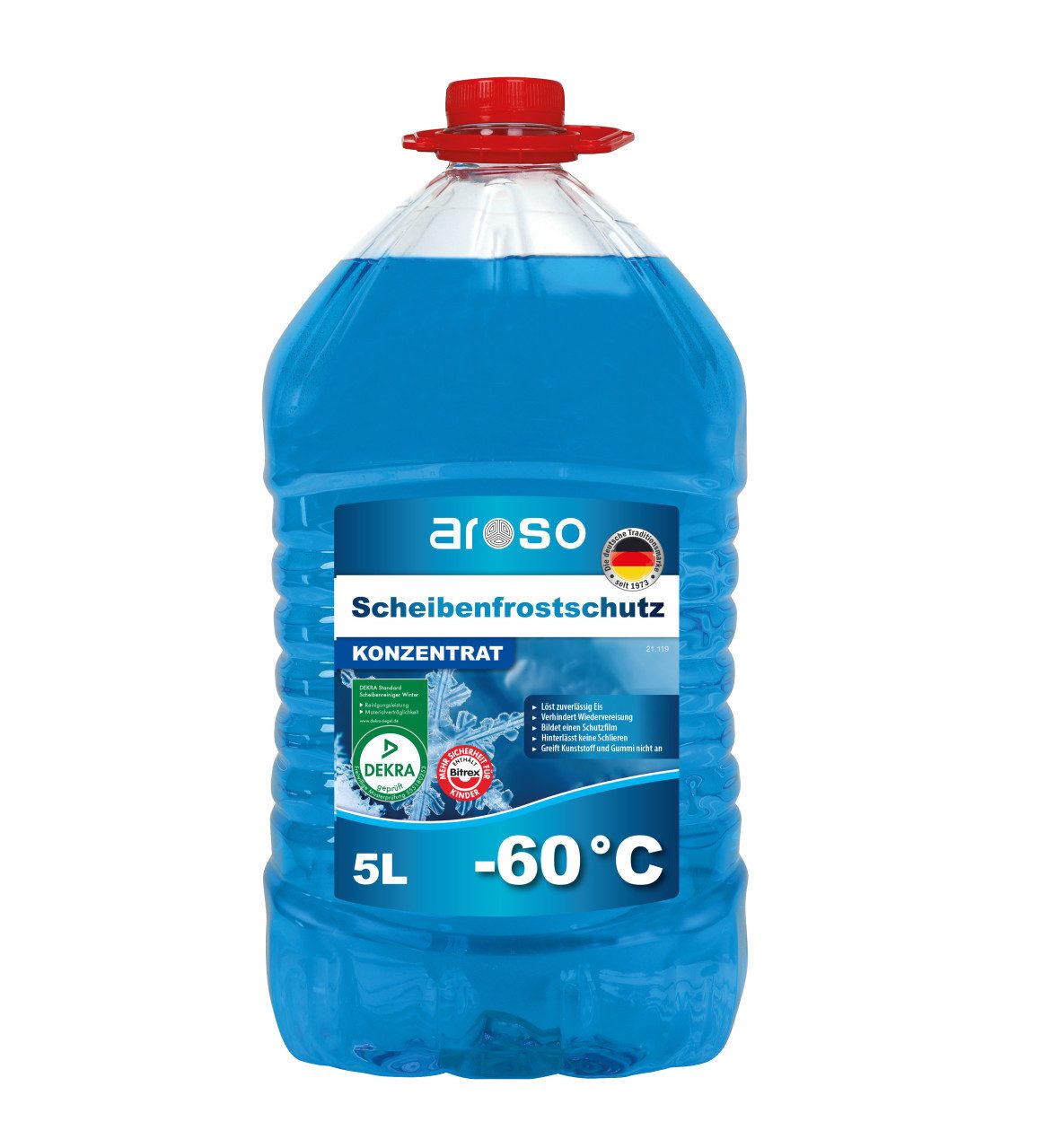 aroso Scheibenfrostschutz aroso Scheibenfrostschutz Konzentrat -60°C 5L