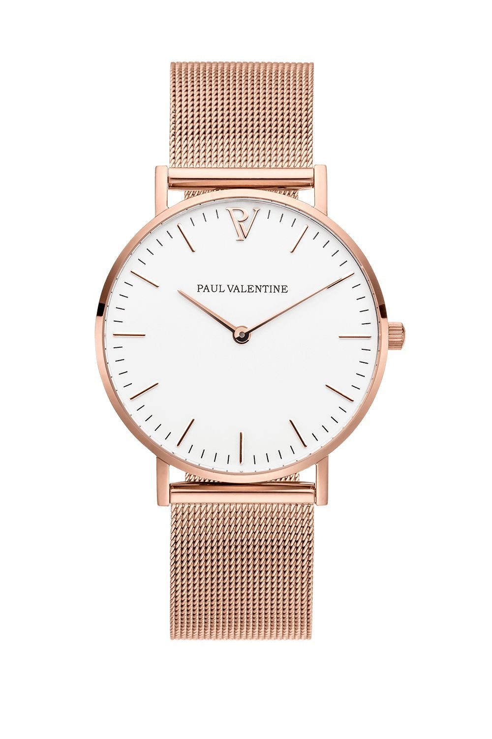 Paul Valentine Quarzuhr MARINA ROSE GOLD MESH