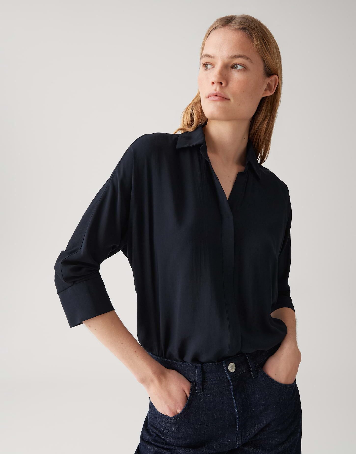 OPUS Shirtbluse Shirtbluse FLAVENA Regular aus günstig online kaufen