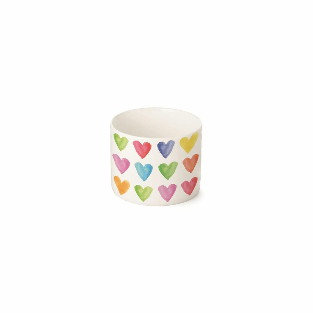 PPD Schale Aquarell Hearts Small Bowl, Ø 7 cm, Bone China