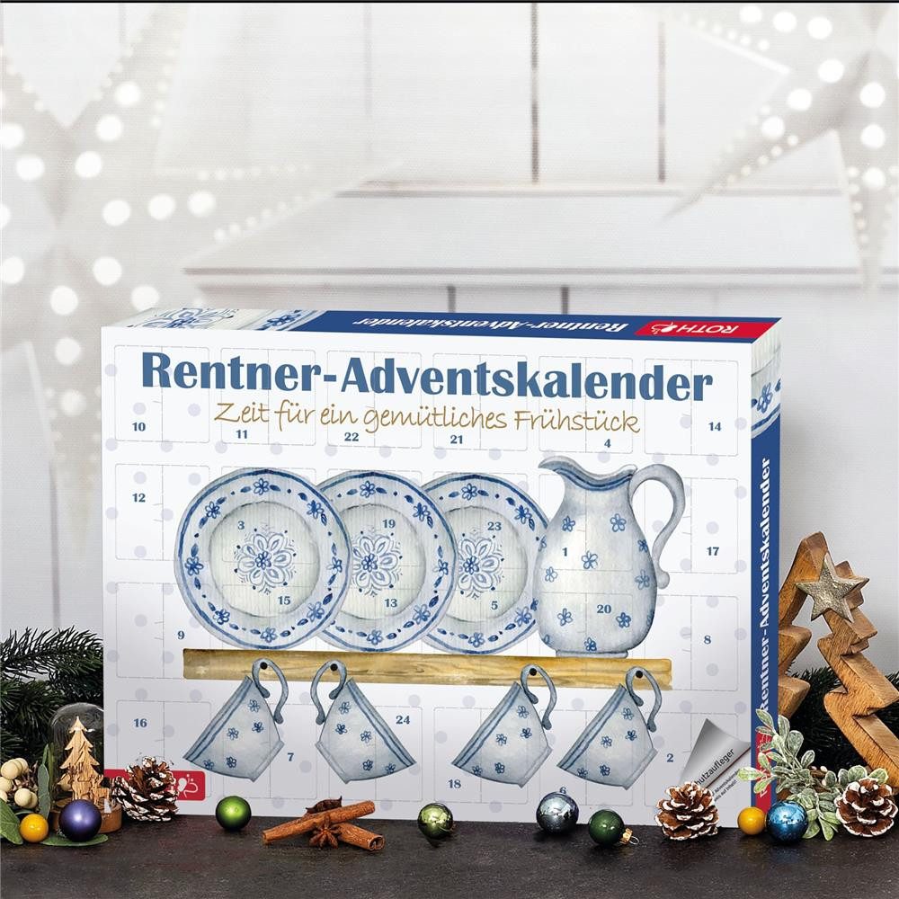 Roth Lebensmittel-Adventskalender Rentner-Frühstücks-Adventskalender mit 24 Frühstücksüberraschungen, jeden Tag eine neue kleine Überraschung – Bild 4 von 4