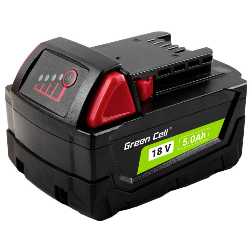 Green Cell Green Cell GC-PTML18V5 M18 B5 4932430483 Werkzeug-Akku 18 V 5.0 Ah Li Akku