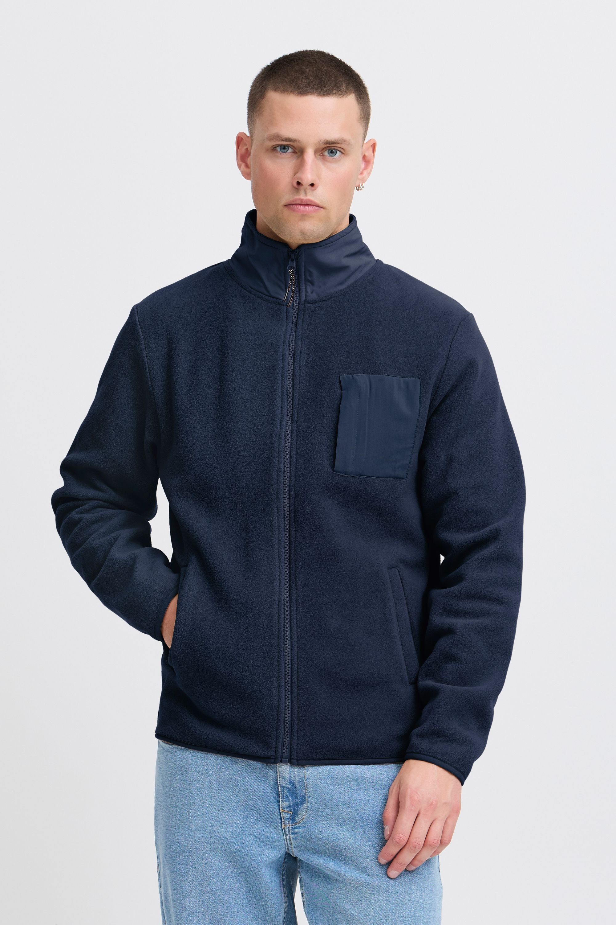 Blend Fellimitatjacke BLEND BHBROOKS Sweatshirt zipp günstig online kaufen