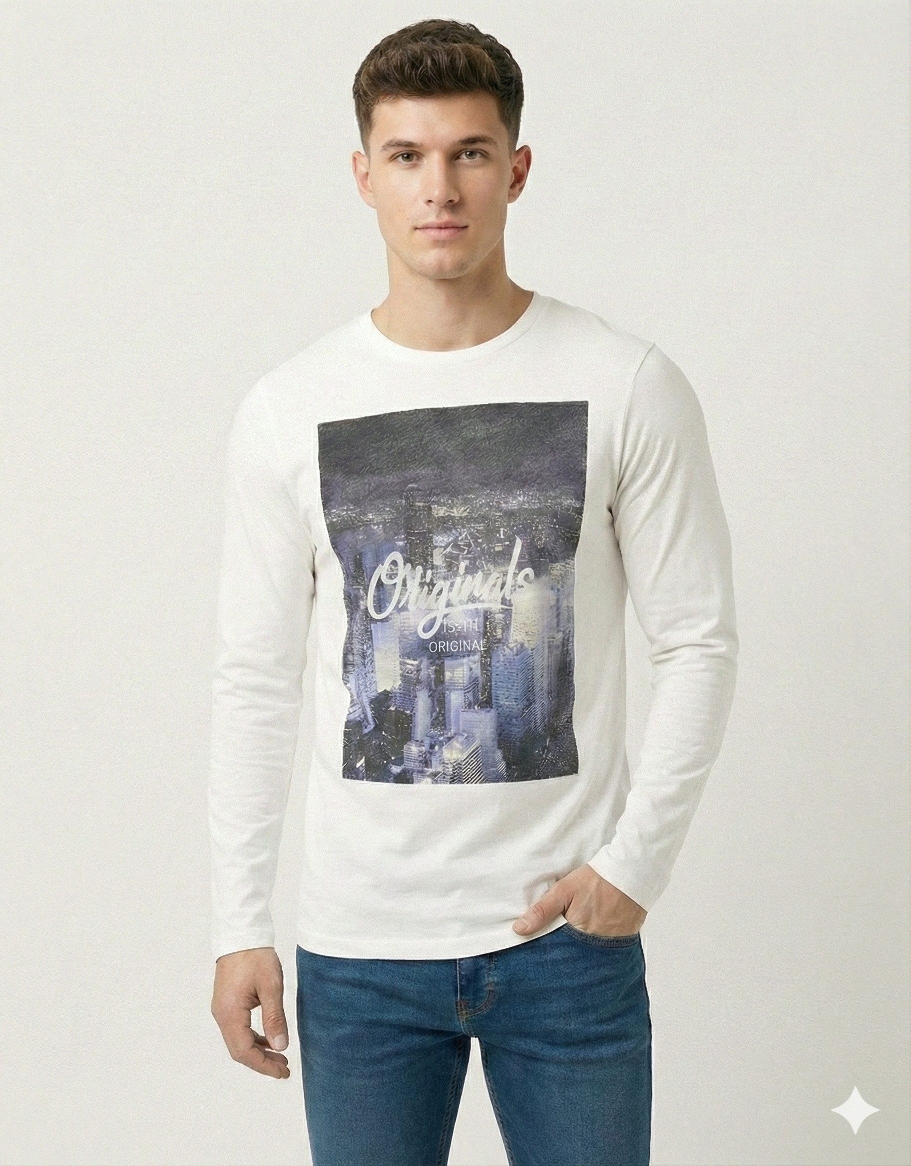 Jack & Jones Langarmshirt Joart Stack Tee