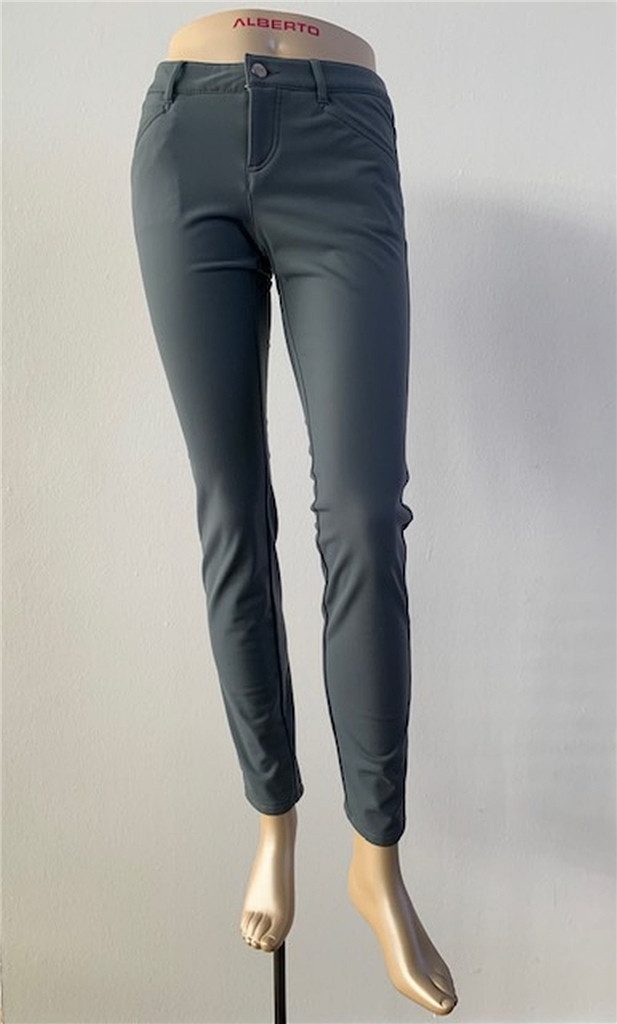 Alberto Golfhose Alberto Golf Hose MONA-L WR Super Jersey Grau Damen