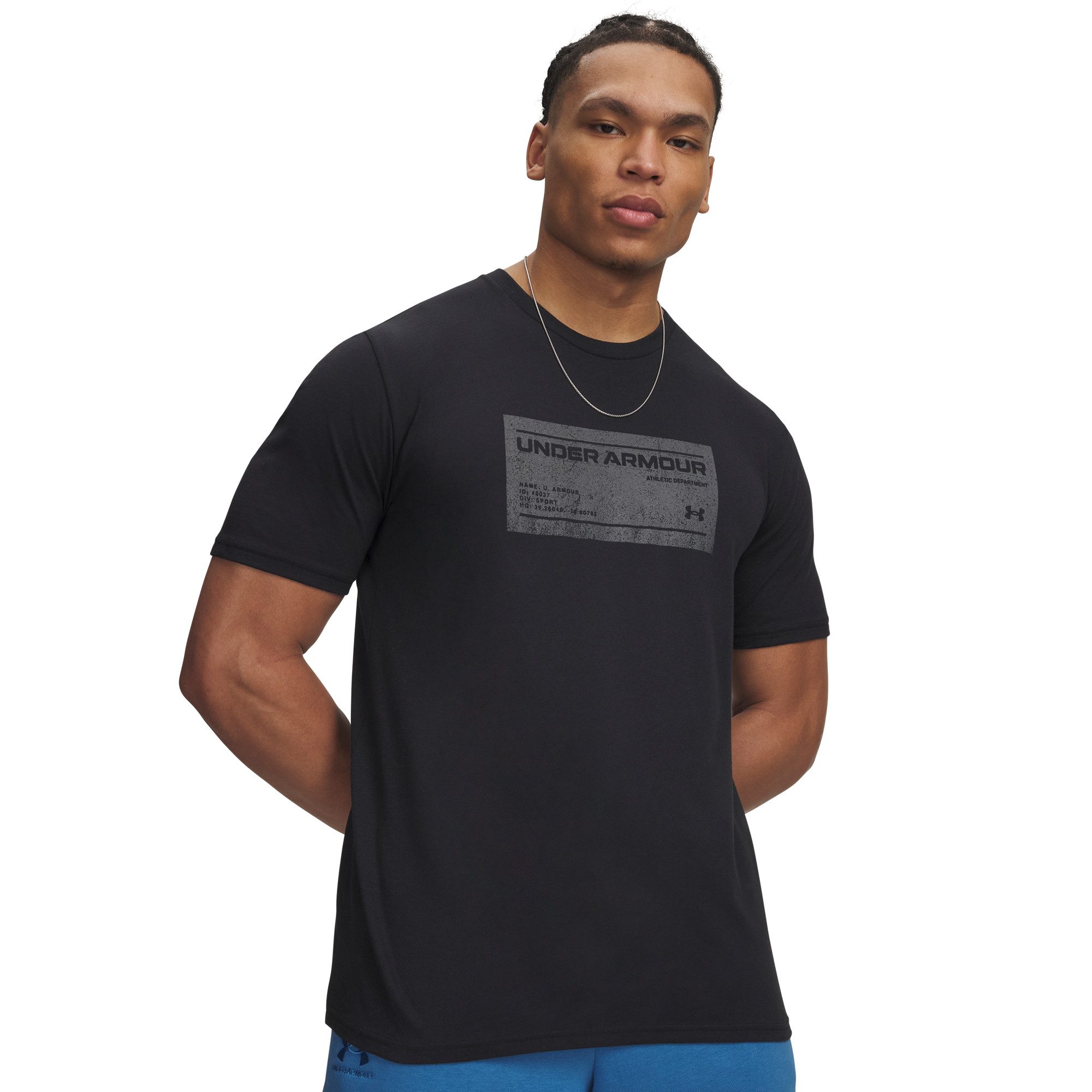 T-Shirt Under Armour Herren T-Shirt Box Wordmark Label SS 6017350